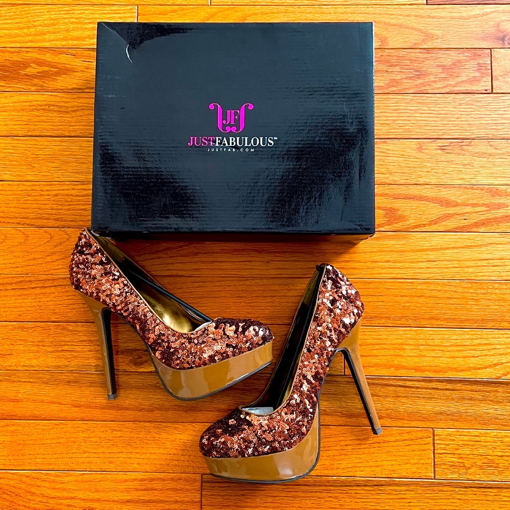 JustFab Platform Pumps